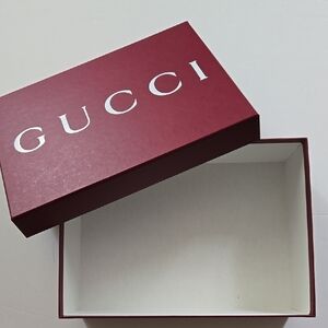 Gucci Red Shoe Box